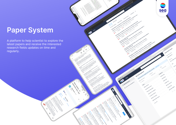 Paper System shown across desktop and mobile research workflows